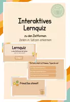 Vorschau - Präsentationen/Tafelbilder - Erkennst du die Zeitform? - Interaktives Quiz - Deckblatt