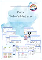 Vorschau - Arbeitsblätter - Karteikarten Vorläuferfähigkeiten - Deckblatt