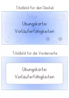 Vorschau - Arbeitsblätter - Karteikarten Vorläuferfähigkeiten - Seite 3