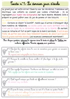 Aperçu - Feuilles d'exercices - Rituel Textes sur l'été, la fin de l'année et les vacances - Page 2