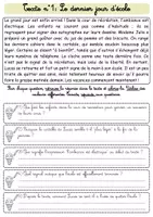 Aperçu - Feuilles d'exercices - Rituel Textes sur l'été, la fin de l'année et les vacances - Page de couverture