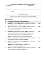 Vorschau - Klassenarbeiten - Klausur Biologie Gentechnische Verfahren und Stammbäume - Deckblatt