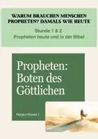 Vorschau - Arbeitsblätter - Propheten heute und in der Bibel - Deckblatt