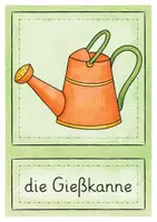 Vorschau - Fördermaterial/Inklusion - Bildkarten Frühling - Einzahl & Mehrzahl - Seite 3