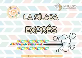 Vista previa - Unidades / Secuencias / Situaciones de Aprendizaje - La sílaba exprés_Impulso NPP - Portada