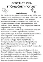 Vorschau - Mal- und Bastelvorlagen - Frühblüher Pop-Art Kunst Klasse 3 4 - Seite 2