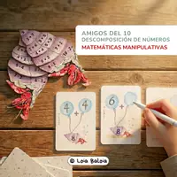 Vista previa - Refuerzo / NEE / Materiales de apoyo - Amigos del 10 - Descomposición Numérica Manipulativa - Portada