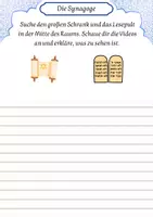 Vorschau - Arbeitsblätter - Virtueller Rundgang durch eine Synagoge Klasse 5/6 - Seite 2