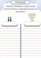 Vorschau - Arbeitsblätter - Virtueller Rundgang durch eine Synagoge Klasse 5/6 - Seite 3
