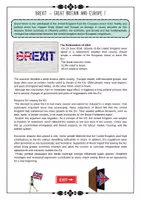 Vorschau - Arbeitsblätter - Great Britain - Brexit and Europe - interview with expert and effects with solutions - grades 8 9 10 11 - Seite 1
