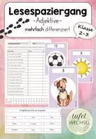 Vorschau - Arbeitsblätter - Materialpaket/Bundle: Adjektive (Kl-2-3) - Seite 1