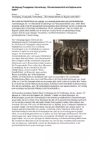 Vorschau - Stundenentwürfe - Verfolgung, Propaganda, Vernichtung – Wie entmenschlicht ein Regime seine Opfer? Lernsituation mit Zusatzmaterial (Tafelbild und Erweiterungsaufgaben in 2 Niveaustufen)! - Seite 3