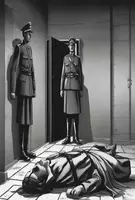Vorschau - Stundenentwürfe - Verfolgung, Propaganda, Vernichtung – Wie entmenschlicht ein Regime seine Opfer? Lernsituation mit Zusatzmaterial (Tafelbild und Erweiterungsaufgaben in 2 Niveaustufen)! - Deckblatt