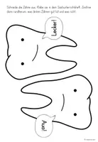 Vorschau - Arbeitsblätter - Mundgesundheit - Sachunterricht GS 1 - Seite 3