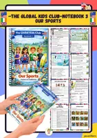 anteprima - Esercizi - The Global Kids Club – Quaderno 3: SPORTS AROUND THE WORLD - Pagina di copertina