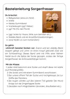 Vorschau - Mal- und Bastelvorlagen - Sorgenfresser - eine Bastelanleitung. - Seite 3