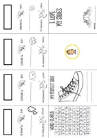 Vorschau - Arbeitsblätter - Pete I love my shoes minibook - Seite 1