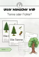 Vorschau - Arbeitsblätter - Materialpaket Der Wald - Seite 1