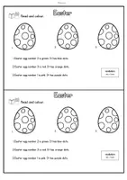 Vorschau - Stationenlernen - Easter Egg Logicals: Read & Colour (2-fach-differenziert) - Seite 3