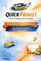 Vorschau - Unterrichtsreihen - Terme: Klammern multiplizieren ohne VZW (differenziert + ausf. Lösung) - Deckblatt