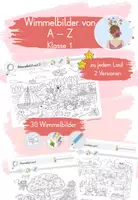 Vorschau - Arbeitsblätter - Wimmelbilder von A bis Z - Lautsuche Klasse 1 - Deckblatt