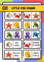 Vorschau - Spiele - LITTLE FISH STORYTIME DOMINO - Deckblatt