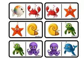 Vorschau - Mal- und Bastelvorlagen - Little Fish – Complete Storytime Pack - Seite 1