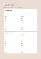 Vorschau - Arbeitsblätter - Simple Past Basics ️💡 - Seite 1