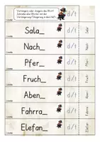 Vorschau - Stationenlernen - FRESCH Ableiten Fächer d/t und g/k - Seite 2
