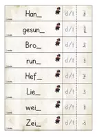 Vorschau - Stationenlernen - FRESCH Ableiten Fächer d/t und g/k - Seite 3
