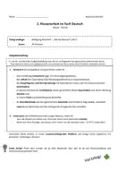 Vorschau - Klassenarbeiten - Klassenarbeit Kurzgeschichten Klasse 9 mit EWH - Die Küchenuhr - Seite 2