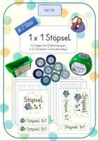 Vorschau - Spiele - Stöpsel - Einmaleins, Malreihen, 2./3.Klasse - Deckblatt