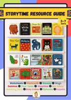 Vorschau - Stationenlernen - Green Monster: Complete Storytime Pack - Seite 1