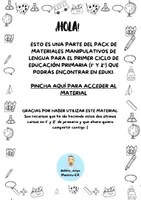 Vista previa - Juegos / Gamificación - Los adjetivos en primer ciclo de EP (manipulativo) - página 2