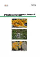 anteprima - Didattica a stazioni - Esplorare la biodiversità in città: il mondo dei licheni - Pagina di copertina