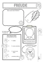 Vorschau - Arbeitsblätter - Mein buntes Gefühle-Heft mit Ivi Igel - Seite 3