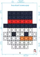 Voorbeeld - bouwkaarten linking cubes - Pagina 1