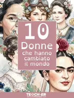 anteprima - Schede informative - 10 Donne che hanno cambiato il mondo - Pagina di copertina