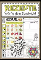 Vorschau - Arbeitsblätter - REZEPTE (Vorgangsbeschreibung) - Würfle dein Sandwich! (Schreibanlass) - Deckblatt