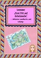 Vorschau - Arbeitsblätter - Wachsendes Materialpaket Lesespurgeschichten Klasse 3 und 4 #silvesterknaller23 - Deckblatt