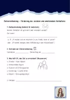 Vorschau - Arbeitsblätter - Auffälliges Verhalten professionell begleiten - Checkliste & Zielvereinbarung für Schule & Elterngespräch - Seite 1