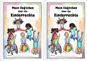 Vorschau - Stundenentwürfe - Kinderrechte Lerntheke, Leseverstehen, Referate halten Lesen Klasse 3 4 5 6 Grundschule - Seite 2