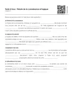 Aperçu - Feuilles d'exercices - Théorie de la connaissance et logique (textes à trous, exercices, vidéo explicative) - Page 3