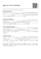 Aperçu - Feuilles d'exercices - Science et philosophie (textes à trous, exercices, vidéo explicative) - Page 2