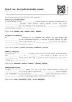 Aperçu - Feuilles d'exercices - Reconnaître les troubles anxieux (textes à trous, exercices, vidéo explicative) - Page 1