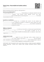 Aperçu - Feuilles d'exercices - Reconnaître les troubles anxieux (textes à trous, exercices, vidéo explicative) - Page 2