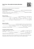 Aperçu - Feuilles d'exercices - Reconnaître les troubles alimentaires (textes à trous, exercices, vidéo explicative) - Page 2