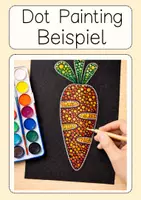 Vorschau - Arbeitsblätter - Kunst Ostern Dot Painting Klasse 2 & 3 Osterhase Osterei - Seite 2