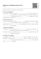 Aperçu - Feuilles d'exercices - Philosophie und art de vivre (textes à trous, exercices, vidéo explicative) - Page 3
