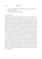 Vorschau - Klassenarbeiten - Kalendergeschichte, Der listige Quäker, KA 7 und EWH - Deckblatt